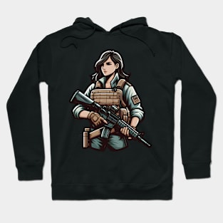 Tactical Girl Hoodie